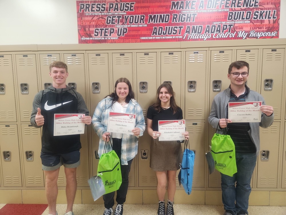 February Bulldogs of the Month