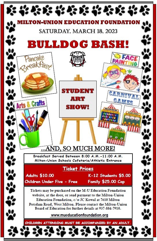 MiltonUnion Education Foundation Bulldog BASH MiltonUnion