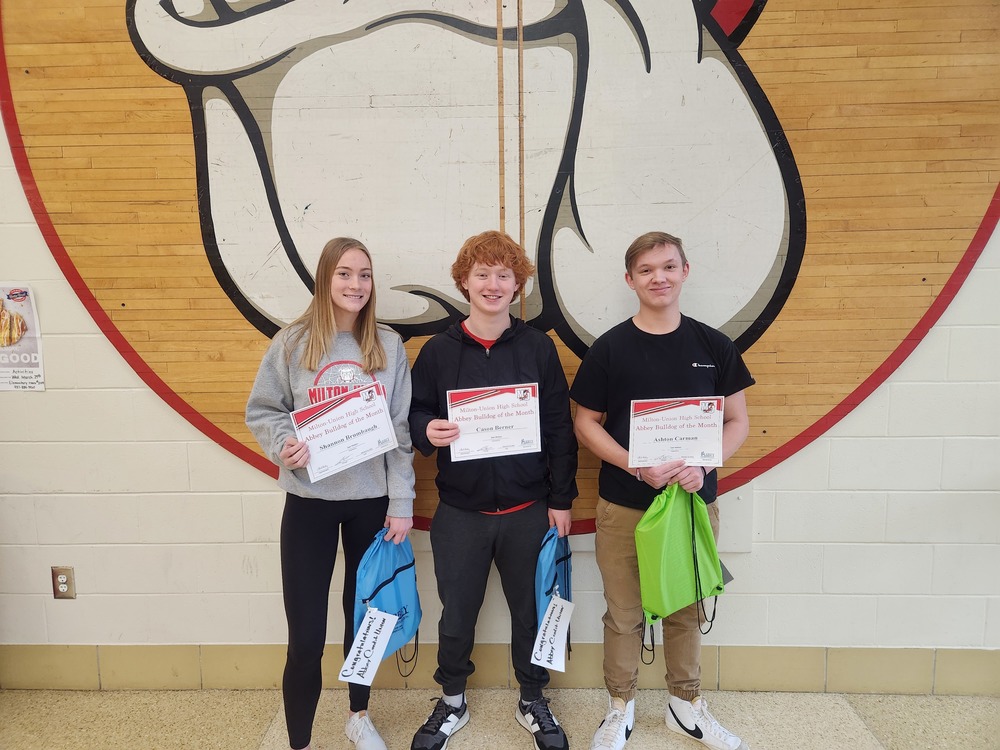 Bulldogs of the Month 