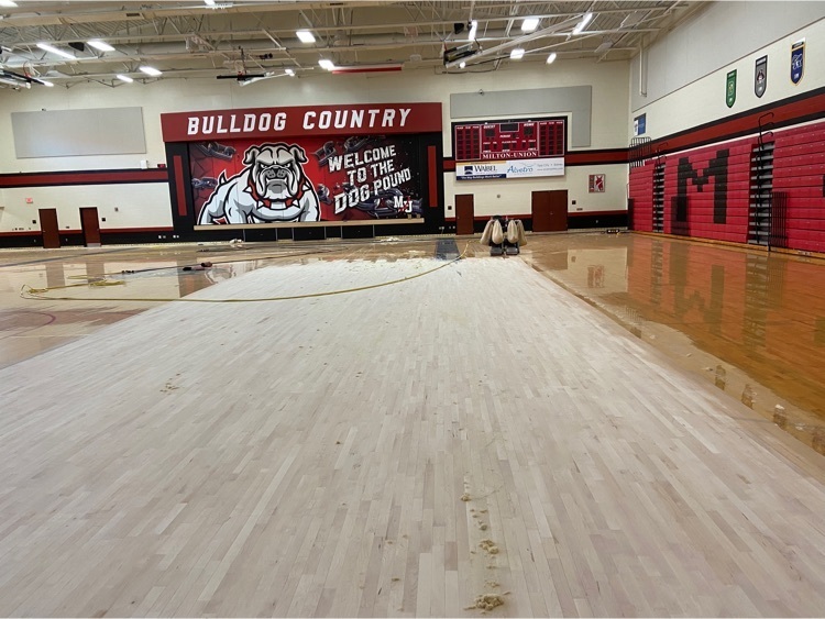 Day Two Gym Floor Transformation PM