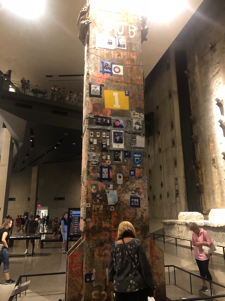 Last Column Actual 9/11 Museum