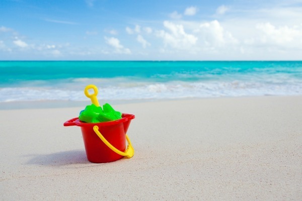 Beach, ocean, and beach toys
